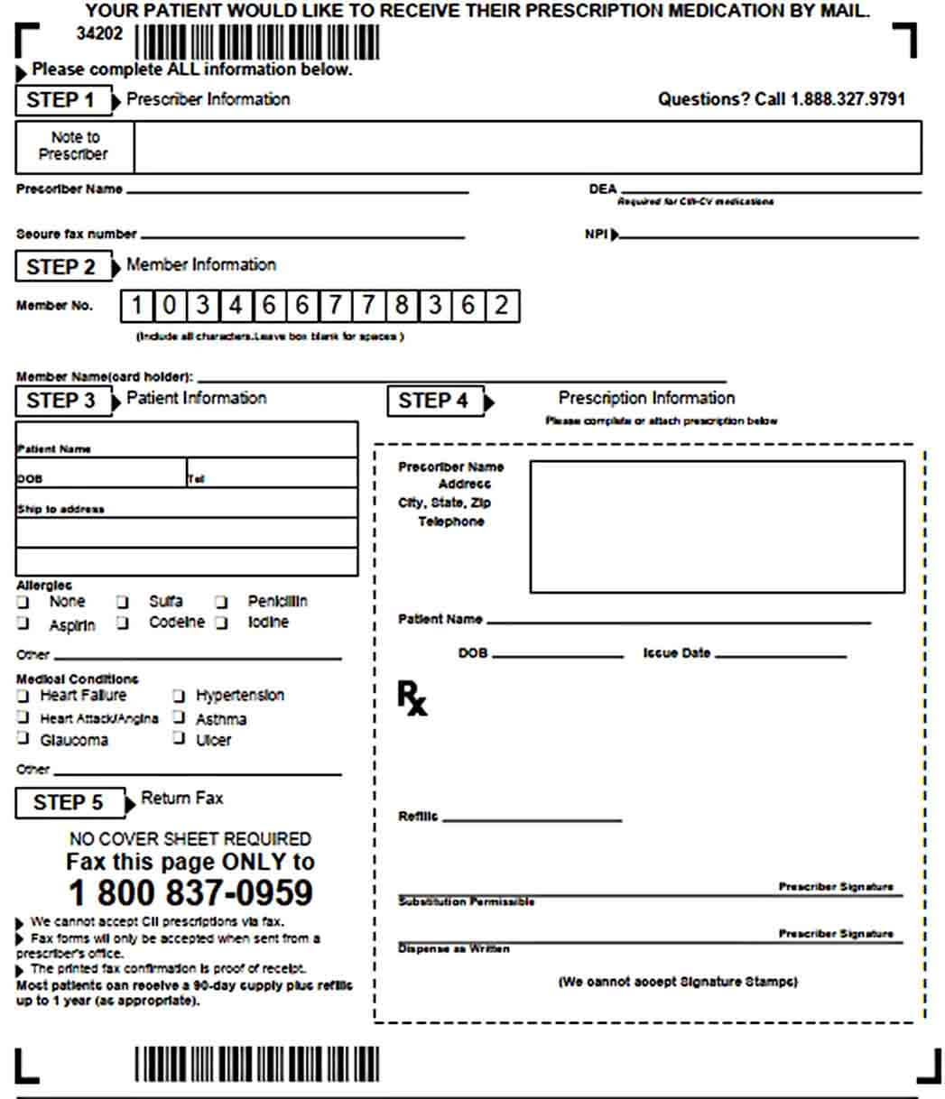 Doctor Receipt Template PDF Format Free Download