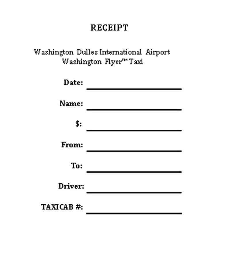 Printable Tax Receipt PDF Free Download1