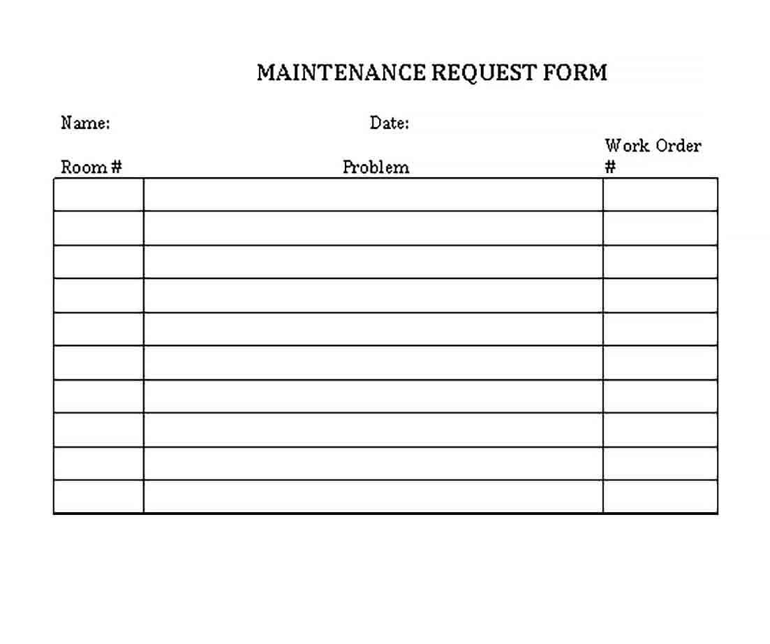 Sample Daily Checklist for Hotel Maintenance