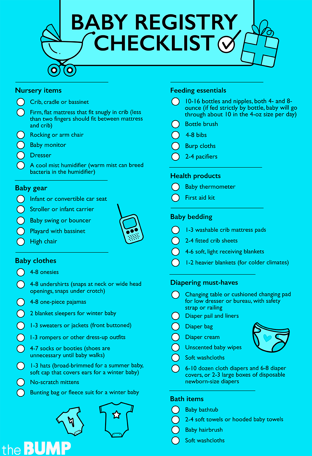 essential baby registry checklist1