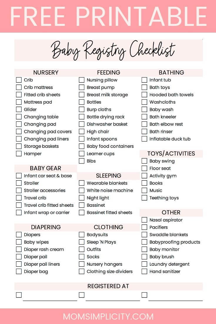 essential baby registry checklist3