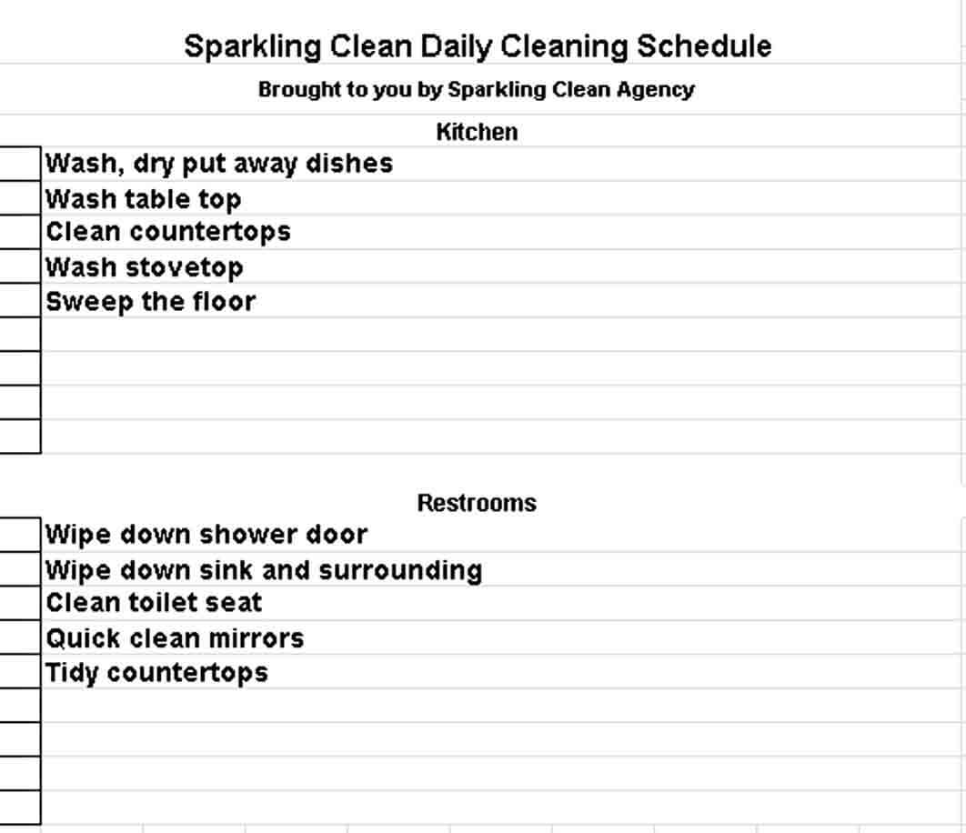Daily Cleaning