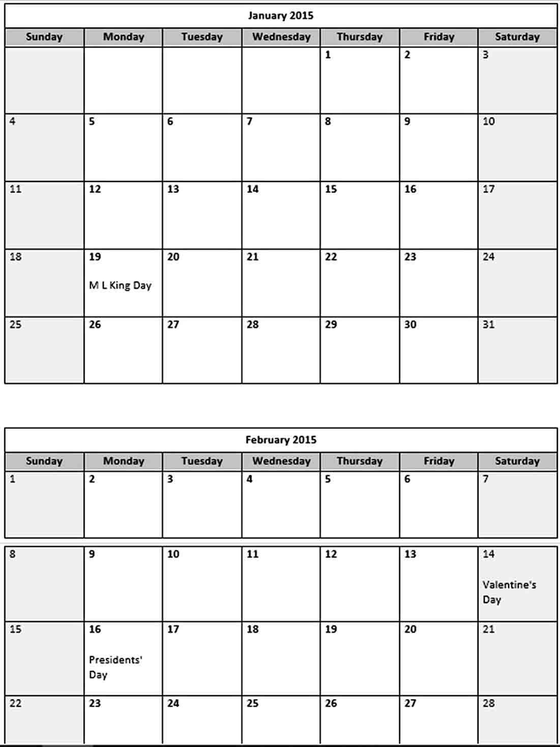 Download Monthly Schedule Template Word Doc