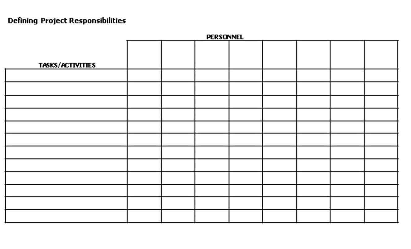Project Managemenet Reporting Schedule Form PDF Download