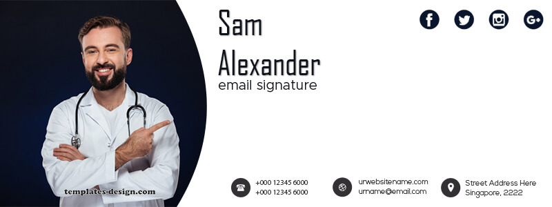 Email Signature templates psd