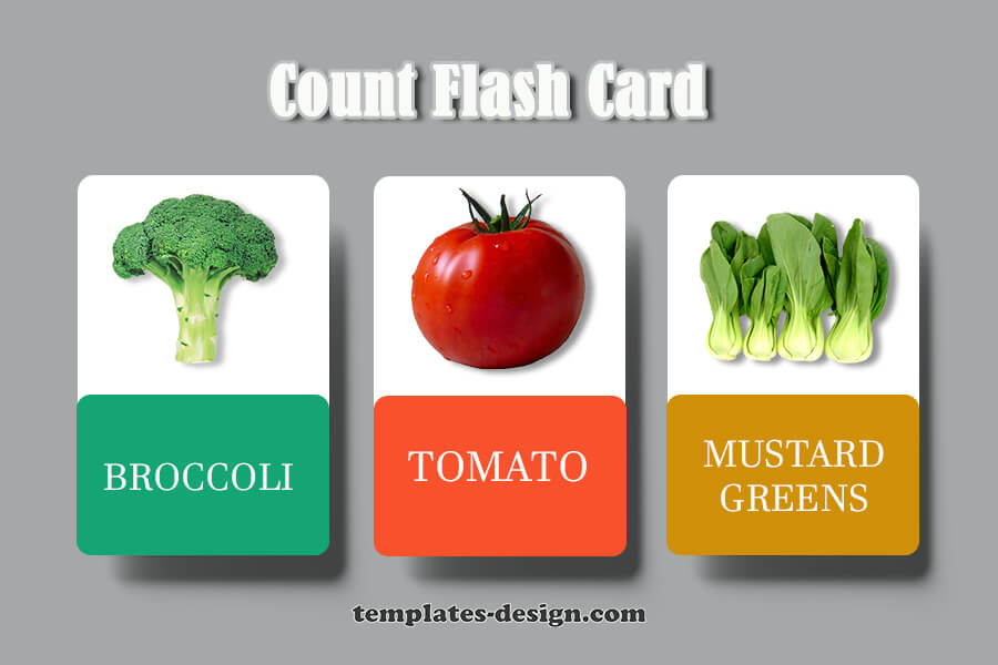 Flash Card templates for photoshop