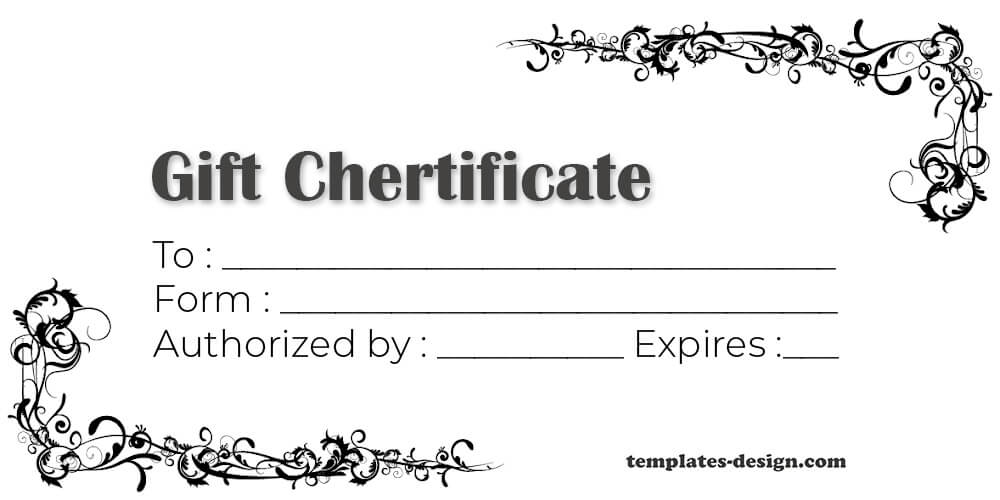 Gift Certificate templates customizable psd design templates