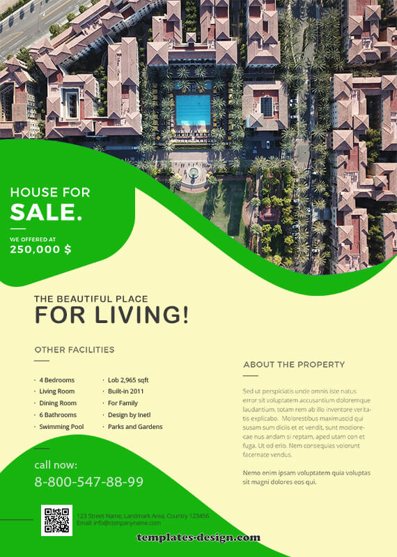 Real Estate Flyers psd templates