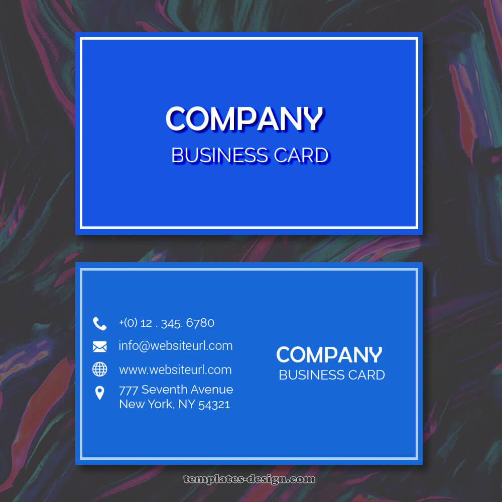 business card design templatess customizable psd design templates