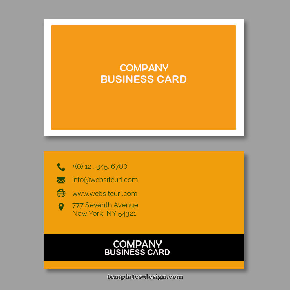 business card design templatess in photoshop