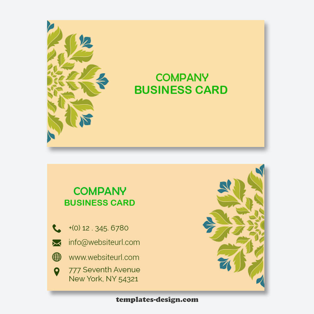 business card design templatess in psd design