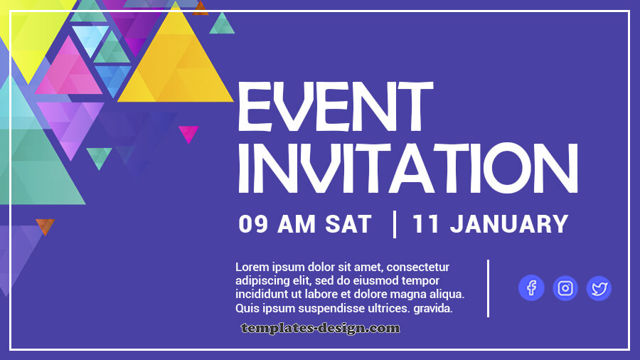 event invitation templatess customizable psd design templates