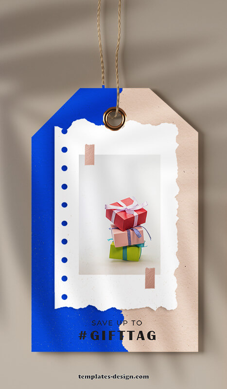 gift tag templates for photoshop