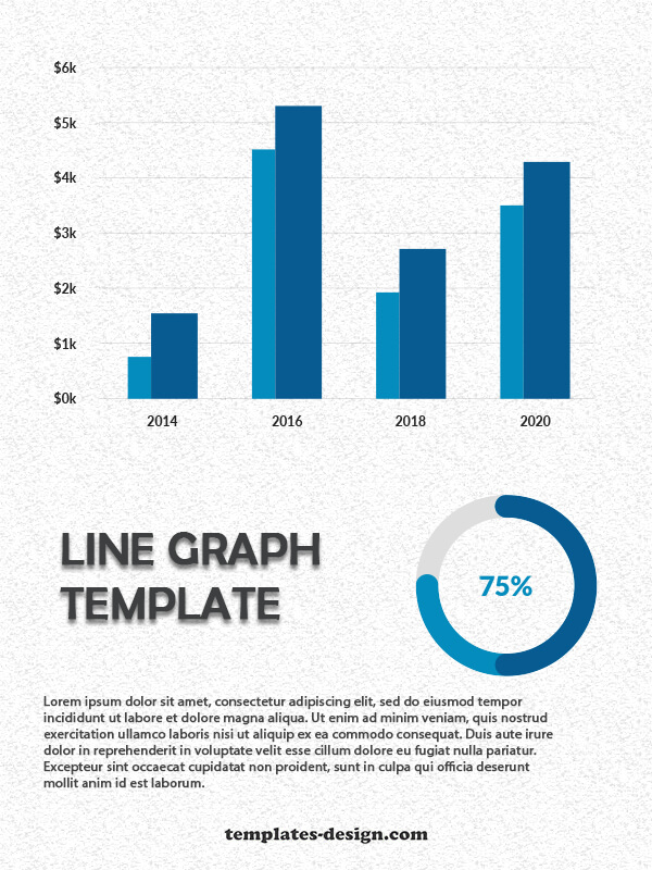 line graph in photoshop