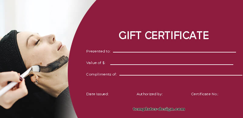 massage gift certificate templates psd
