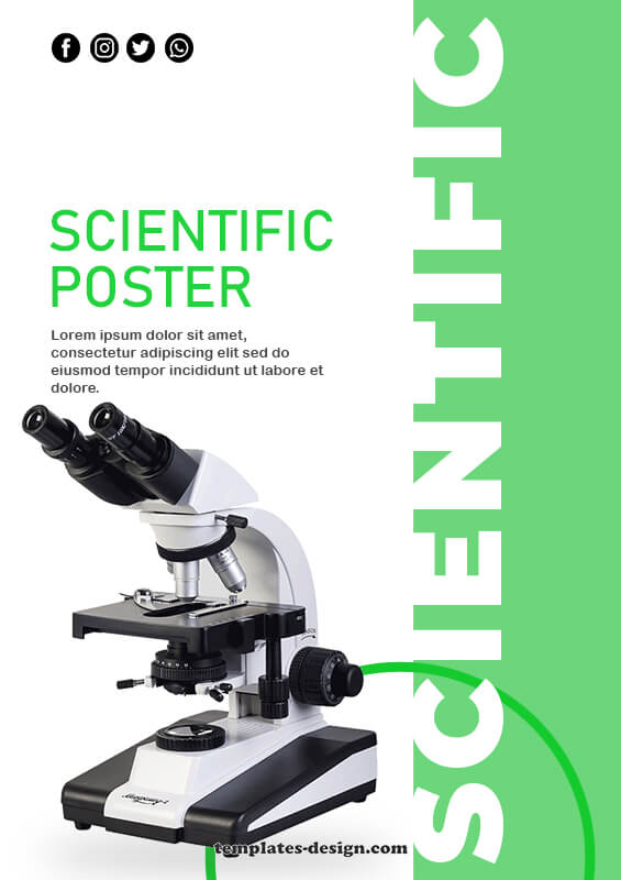 scientific poster templates for photoshop