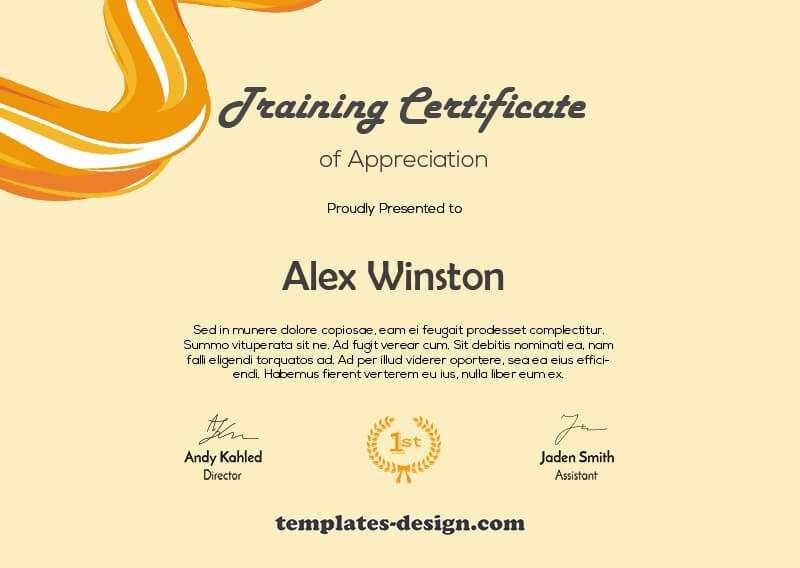 training certificate in psd design