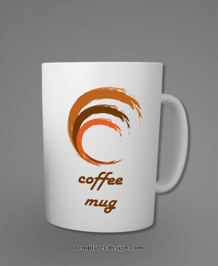 coffee mug psd templates