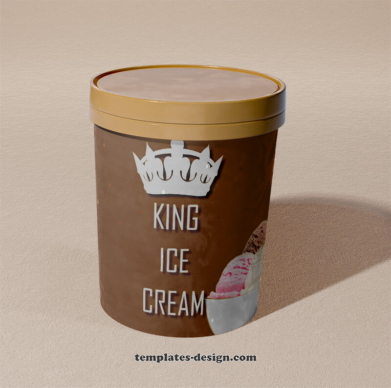 ice cream cones templates example psd design