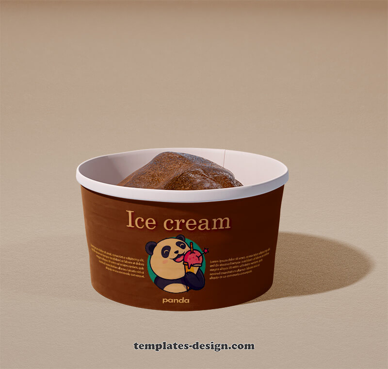 ice cream cones templates in photoshop