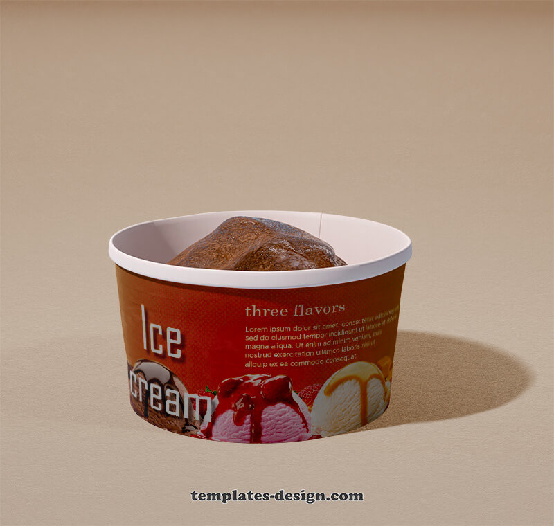 ice cream cones templates templates psd