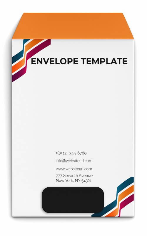9x12 envelope template Templates PSD Free file