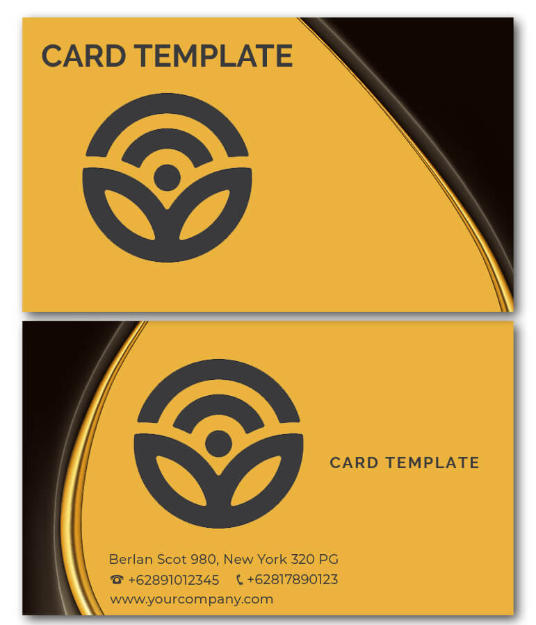 a2 card template Customizable File PSD Design Templates