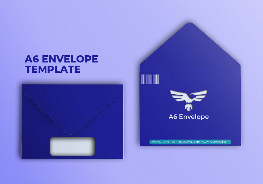 a6 envelope template Free PSD Templates Ideas