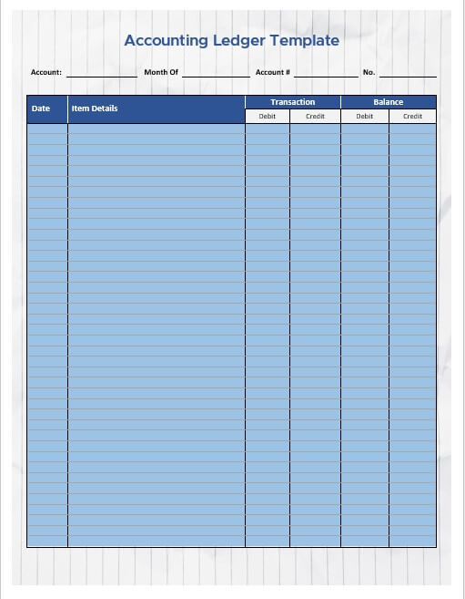 accounting ledger template 5