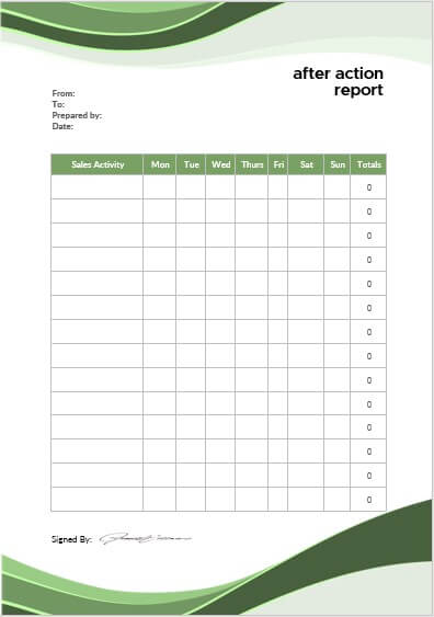 after action report template 2