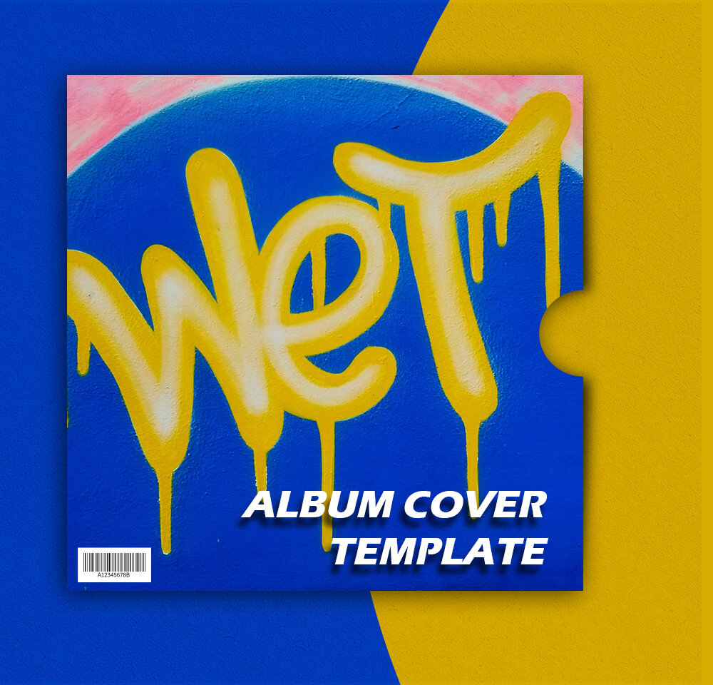 album cover template Templates for Photoshop