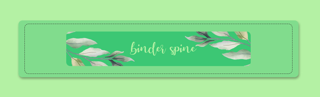 binder spine Customizable File PSD Design Templates