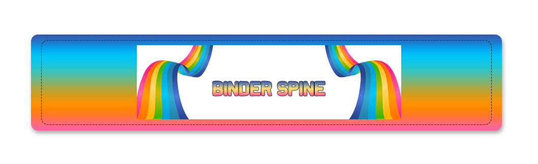 binder spine PSD idea Design Sample