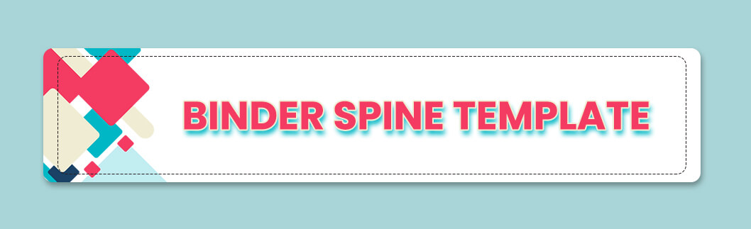 binder spine template Free PSD file photoshop