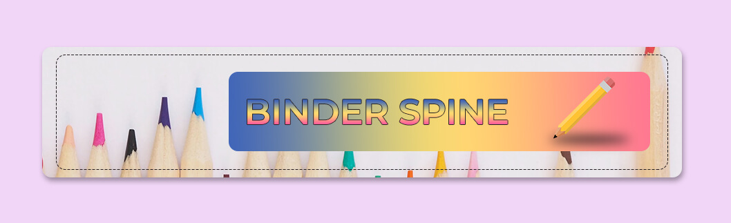 binder spine template Templates PSD Free file 1