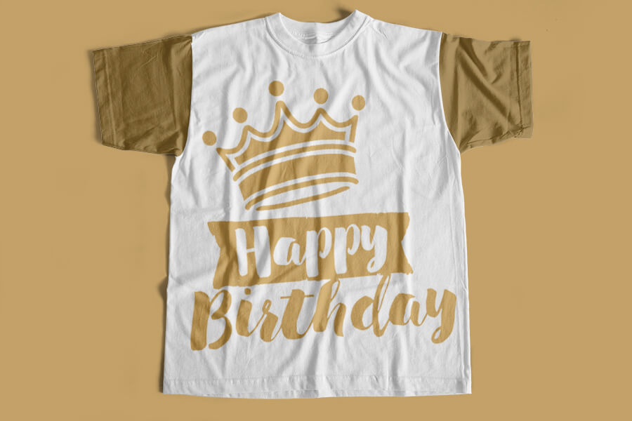 birthday shirt ideas PSD idea Design Sample