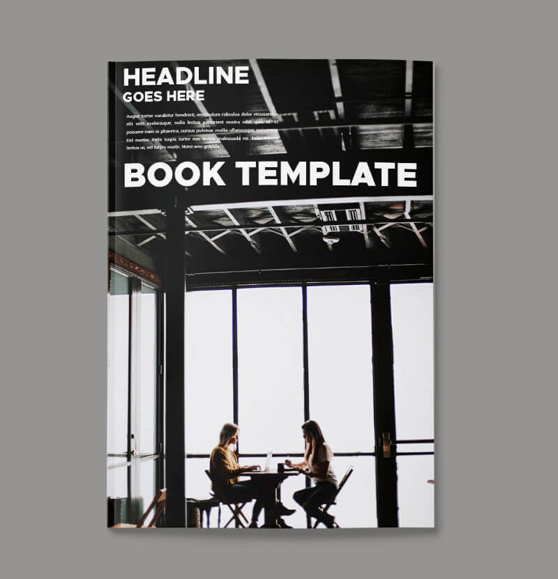 book template Free PSD Templates Ideas