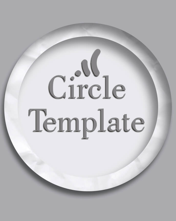 circle template Free PSD file photoshop