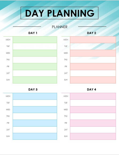 day planning 1
