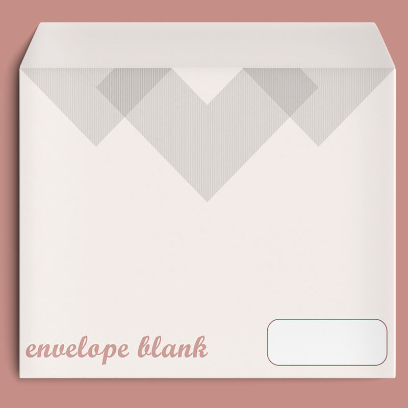 envelope blank Customizable FIle PSD Templates