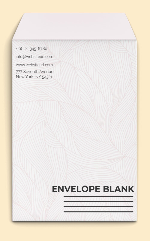 envelope blank Free Templates in PSD file