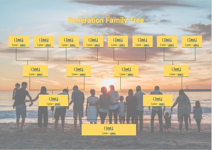 generation family tree template 5