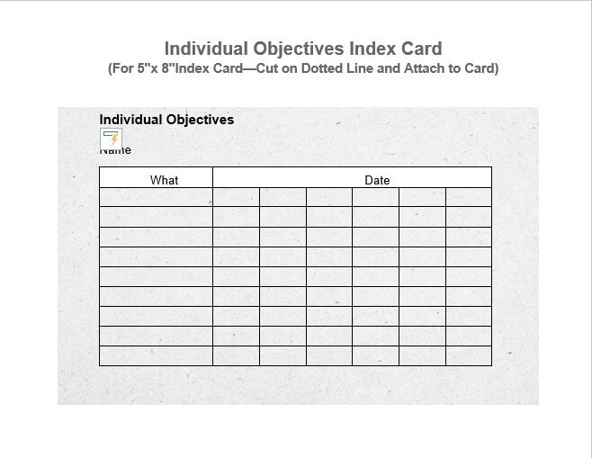 index card template 3 1