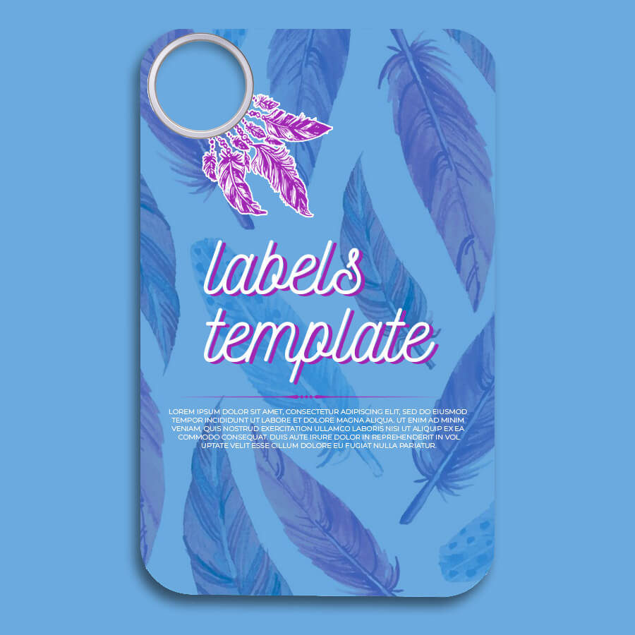 label template Free Templates in PSD file 2
