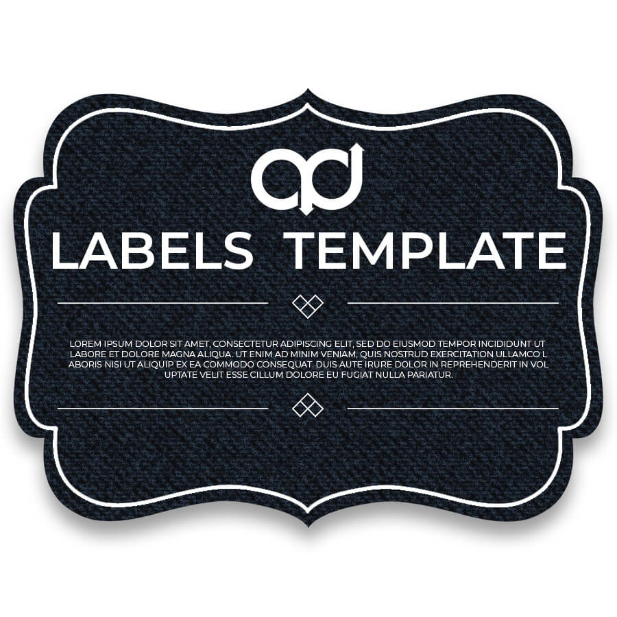 label template Templates PSD Free file 2
