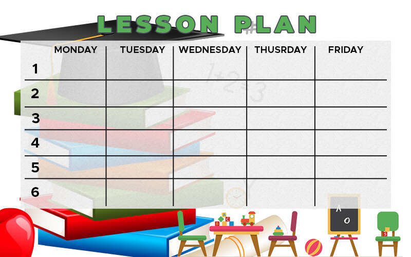 lesson plan template Free Templates in PSD file