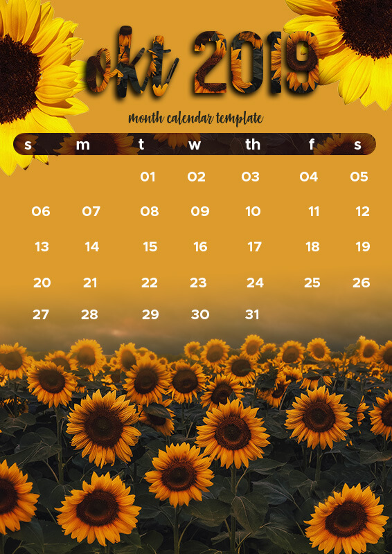 month calendar template Customizable FIle PSD Templates