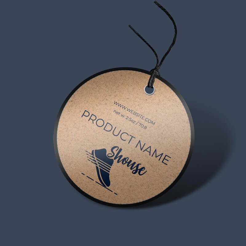 round label Free Templates in PSD file