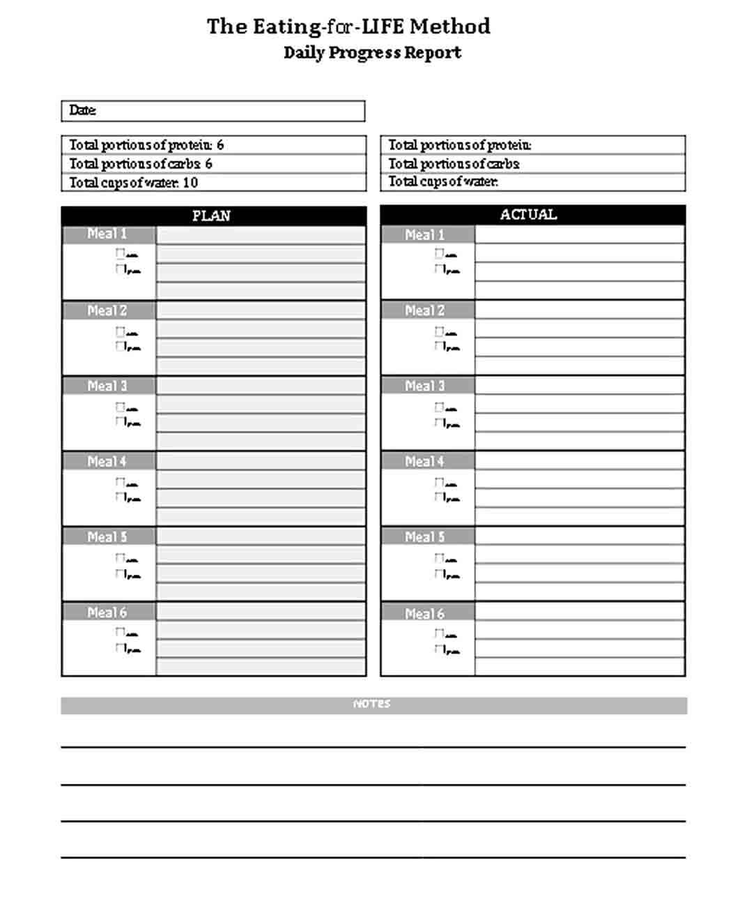 Weekly Workout Schedule PDF